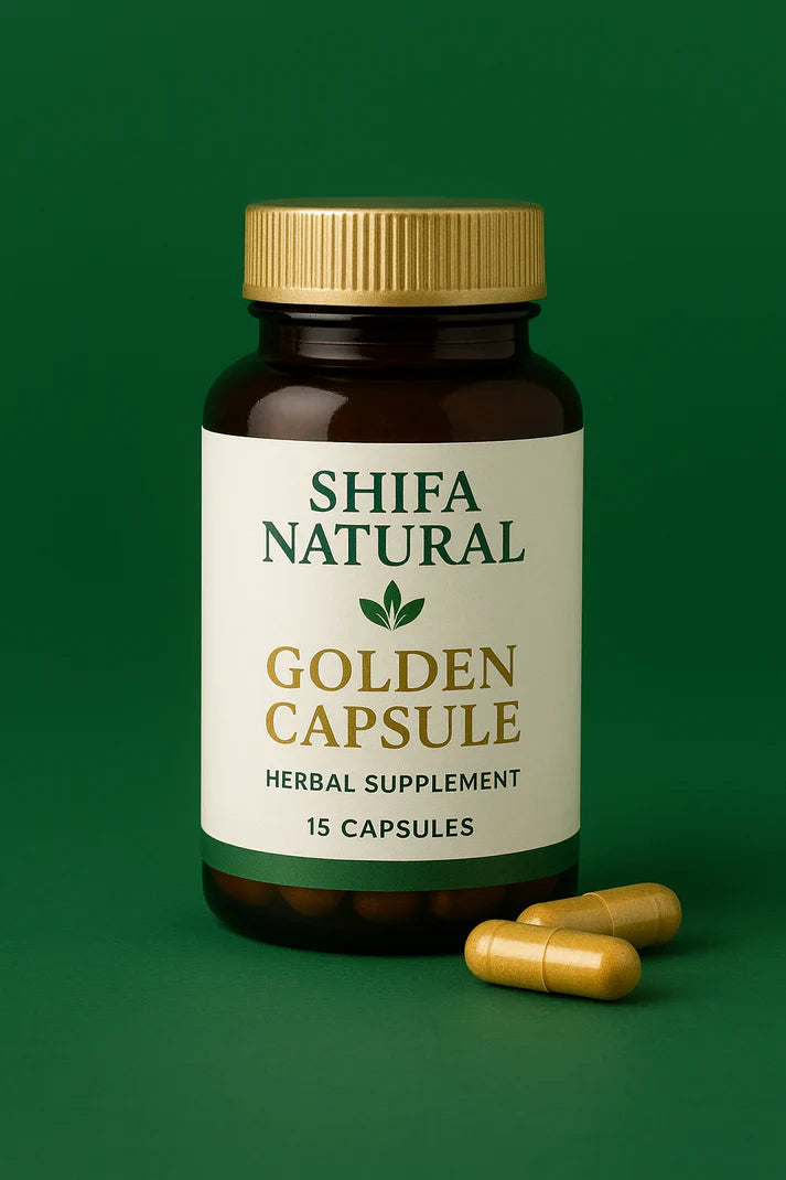 Al Shifa Golden Capsule (15 Capsules) - Hakeem Abdullah