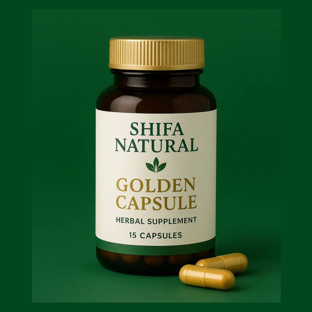 Golden Capsule (15 Capsules) | Herbal Men’s Strength Formula